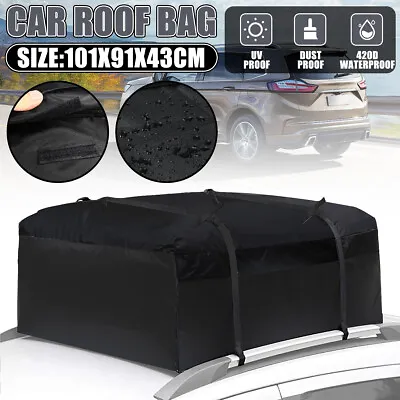 Waterproof Car Roof Top Rack Cargo Bag Storage Luggage Carrier Without Rack • $19.99