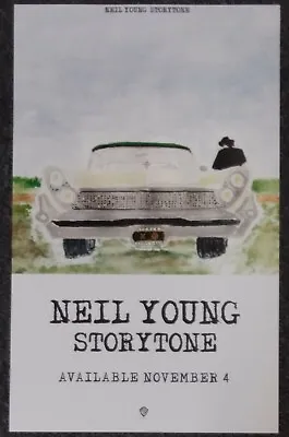 $7.99 • Buy Neil Young Storytone 2014 PROMO POSTER