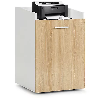 File Cabinet With 2 Drawers Mobile Filing Cabinet W/Wheel For Letter Size • $54.98