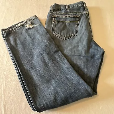 Cinch Jeans Men’s 36/34 Blue Distressed • $19.55