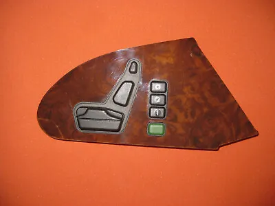 Mercedes-Benz | W140 | S-class | Right Door Seat Control Switch Trim Bezel Wood • $25