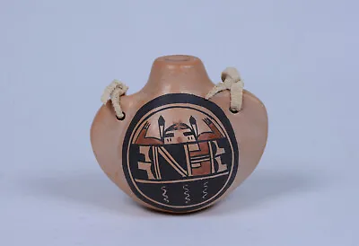 $215 • Buy Hopi Pottery Miniature Canteen By Nyla Nampeyo
