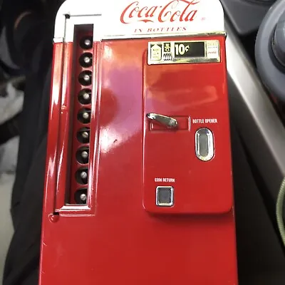 Rare!Vintage Have A Coke Drink Coca Cola In Bottles Mini Machine Toy Music Vendo • $580