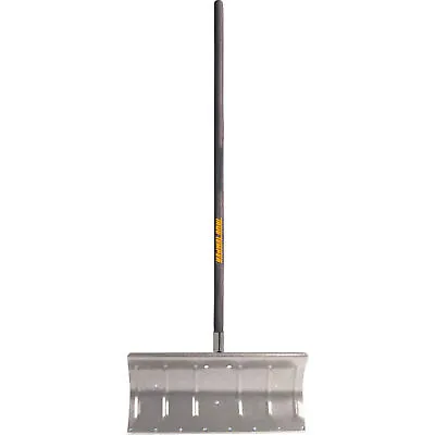 TrueTemper 24  Aluminum Blade Snow Pusher Shovel Wood Handle • $56.37