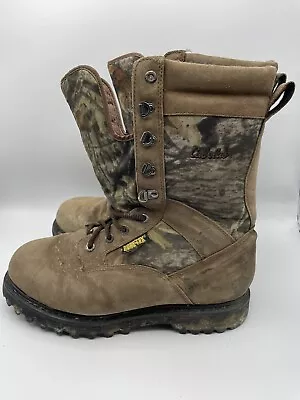 Cabelas Camo Hunting Boots Men’s Sz 12 Gore-Tex Supprescent Thinsulate GoodYear • $55