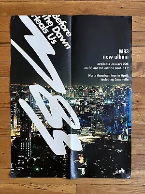 M83 'Before The Dawn Heals Us' Promo Poster 18x24  2005 • $19.99