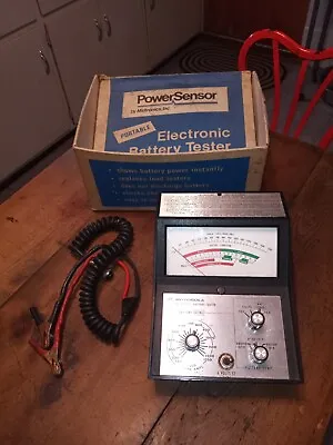 Midtronics Motorola Battery Tester Working Tested Original Box And Paperwork • $79.99