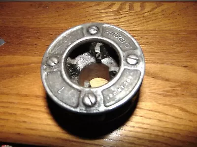 $34.99 • Buy Ridgid Tools No. 1, 111R Manual Ratcheting Threader 1  Die Head USA Cutting Tool