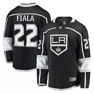 Men's Fanatics Branded Kevin Fiala Black Los Angeles Kings Home Breakaway Player • $131.24