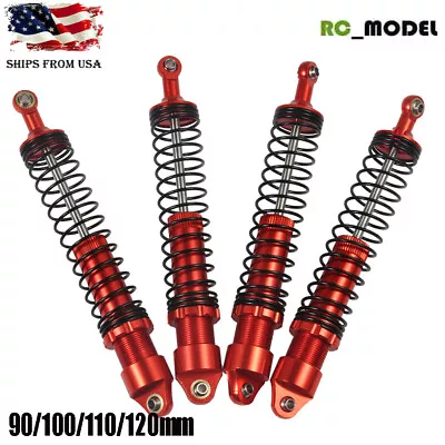 90/100/110/120mm Shock Absorber For 1/10 RC Car TRX4 Axial SCX10 90046 Wraith US • $21.72