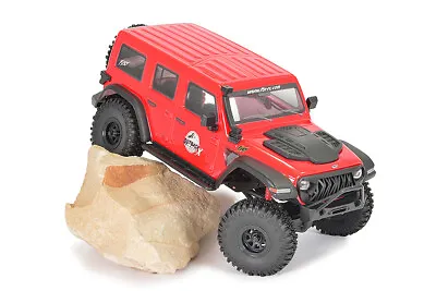 FTX 1:18 Outback Mini X Fury 4x4 RTR RC Rock Crawler Jeep Truck - Red • £97.49