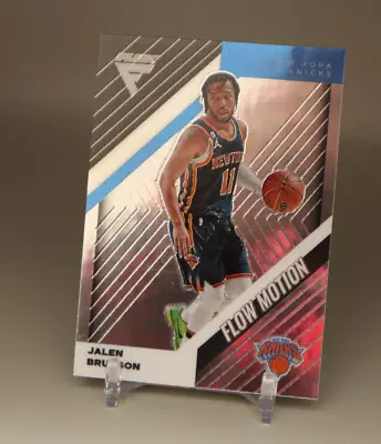 2022-23 Panini Flux Flow Motion Base Jalen Brunson New York Knicks #15 • $2