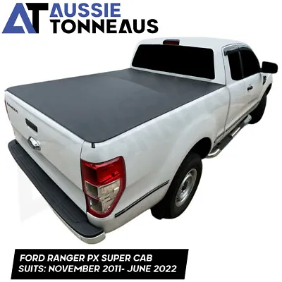 Clamp On Pro Tonneau Cover For Ford PX Ranger Super Cab [Nov 2011 - June 2022] • $419