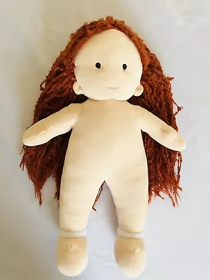 £58.42 • Buy Red Haired Soft Plush Waldorf? Style Doll Headed No Clothes Velour Stuffed