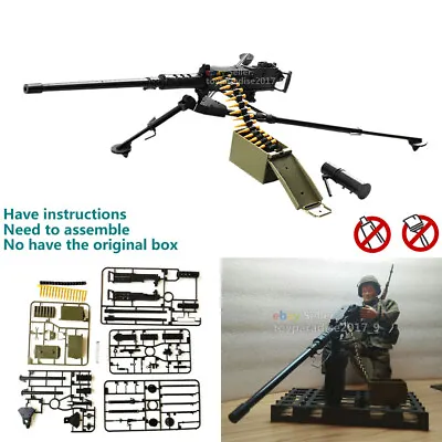 1:6 Browning M2 Machine Gun Model Military Army Assembly Toy For Figure • $12.28