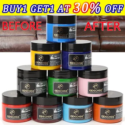 50ML Leather Repair Gel Filler Cream Restore Car Seat Sofa Scratch Scuff Hole • $12.98