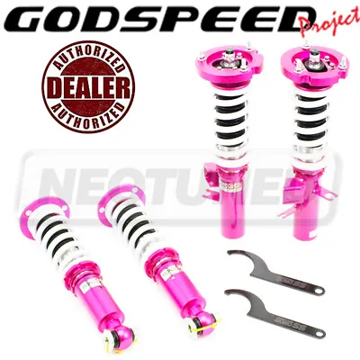 For BMW 5-Series E28 81-88 Godspeed MonoSS Damper Coilovers Kit Camber Plate Set • $675