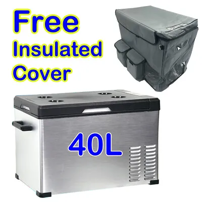 40L 12V/24V/240V Portable Car Boat Fridge Freezer With Free Insulated Cover • $380