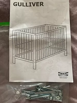 Ikea Gulliver Cot With Mattress All In Mint Condition!! • £30