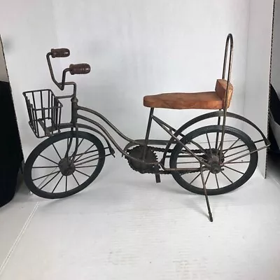 Grayson Lane Miniature Bicycle Decorative Metal MIni Bicycle Home Decor 19 ×12” • $32.45