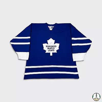 Vintage Y2K CCM Mens Adult Toronto Maple Leafs #25 NHL Hockey Jersey - XL Blue • $29.74