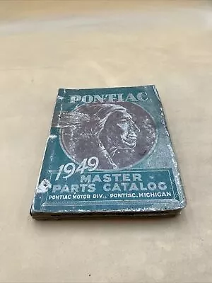 $55 • Buy 1949 Pontiac Master Parts Catalog Manual Book