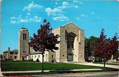 Holy Innocents Catholic Church Manitowoc Wisconsin WI Postcard PM Cancel WOB VTG • $2.75
