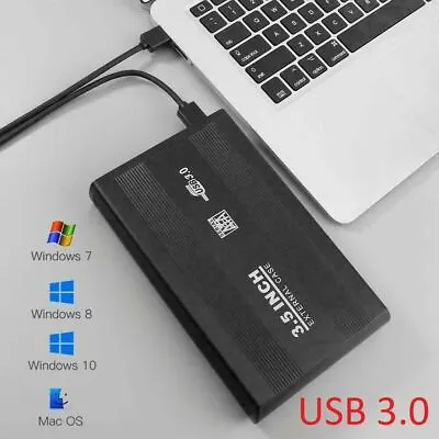 £5.69 • Buy USB 3.0 To SATA Hard Drive Enclosure Caddy Case For 2.5  Inch HDD / SSD External