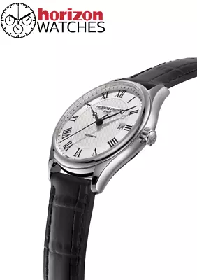 Frederique Constant - Leather Stainless Men's Automatic Watch - FC-303MNC5B6 • $544.99