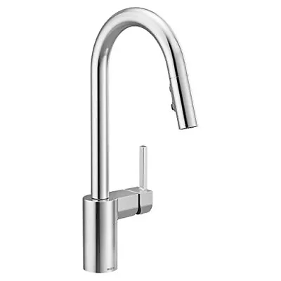 Moen 7565 Align Brushed Stainless Handle/Touchless Pullout Spray Kitchen Faucet • $269.99