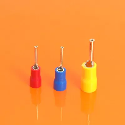£2.69 • Buy Insulated Electrical Crimp Terminals Spade Ring Bullet Fork Butt Wire Connectors