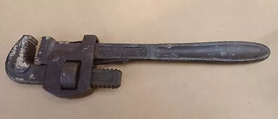 Vintage Dunlap 14 Inch Pipe Wrench Drop Forged USA • $7