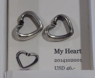 X By TROLLBEADS My Heart Link 2014102001 Silver Bead $46 (ONE LINK) NEW! • $25