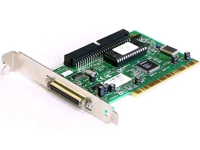 Adaptec AHA-2940AU 2x 50-Pin SCSI Controller Board PCI Adapter PC Card 967106 • £17.24