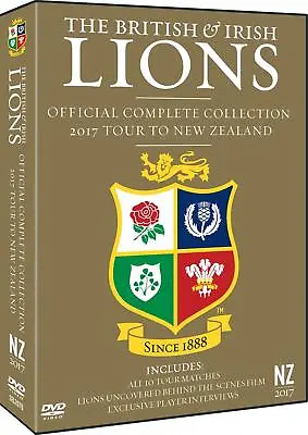 £13.99 • Buy British & Irish Lions: Complete 2017 Tour To New Zealand 7-DVD Set -  New & Seal