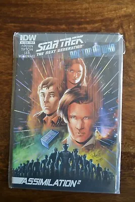 Star Trek The Next Generation Doctor Who Assimilation Squared #3B IDW • £12.99