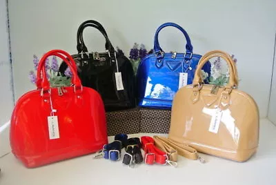 NEW Fashion Women Lady Handbag Satchel Shoulder Hobo Tote Patent Bag Shell Shape • $35.95
