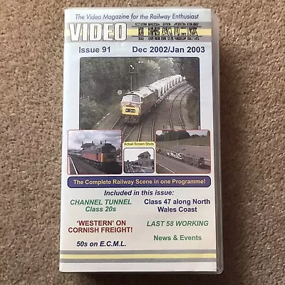 Video Track 91 Dec 2002 Jan 2003 Railway VHS Video • $7.45