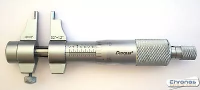 Dasqua Inside Micrometer 0.2 – 1.2 Inch X 0.001 Inch With Ring Gauge 4912-5105 • £46.99