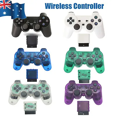 $19.95 • Buy 2.4G Wireless Game Controller Dual Vibration Gamepad For PS2 Console