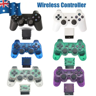$19.95 • Buy 2.4G Wireless Game Controller Dual Vibration Gamepad For PS2 Console