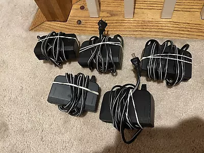 LOT OF 5 Official NINTENDO 64  AC Adapter POWER SUPPLY Cable OEM GENUINE TESTED • $53.99