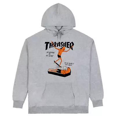 Thrasher - Coffin Hoodie Grey • $149