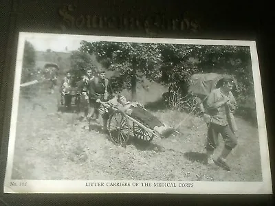 U.S. Signal Corps Litter Carriers Of Medical Corps C1943 Vintage Post Card  • $3