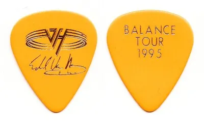 Eddie Van Halen Signature Yellow/Gold Guitar Pick - 1995 Balance Tour • $99.99