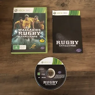 Wallabies Rugby Challenge Xbox 360 Tru Blu Pal Game Aus Seller Free Postage • $16.50