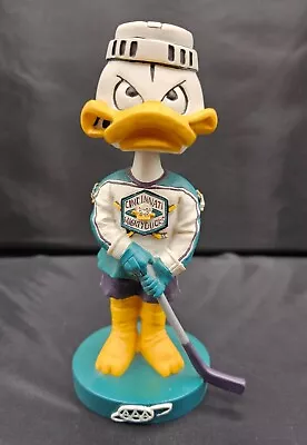 Vintage 1997 Cincinnati Mighty Ducks Buster SGA Bobblehead IHL Hockey. • $199.95