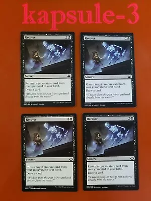 4x Recover | Modern Masters 2017 | MTG Magic Cards • $2