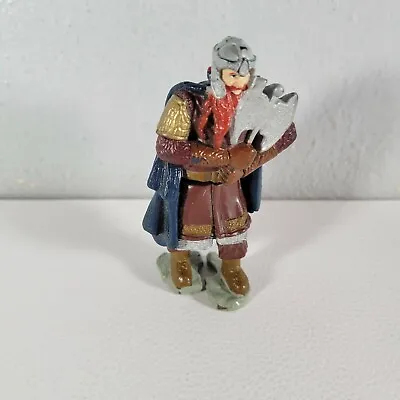 Lord Of The Rings Figure GIMLI THE DWARF Burger King LOTR 2001 • £9.52