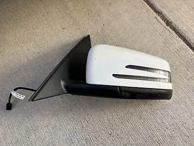 2010 2011 Mercedes Benz W204 C300 LH Left Driver Side Door Mirror OEM WHITE • $109.99